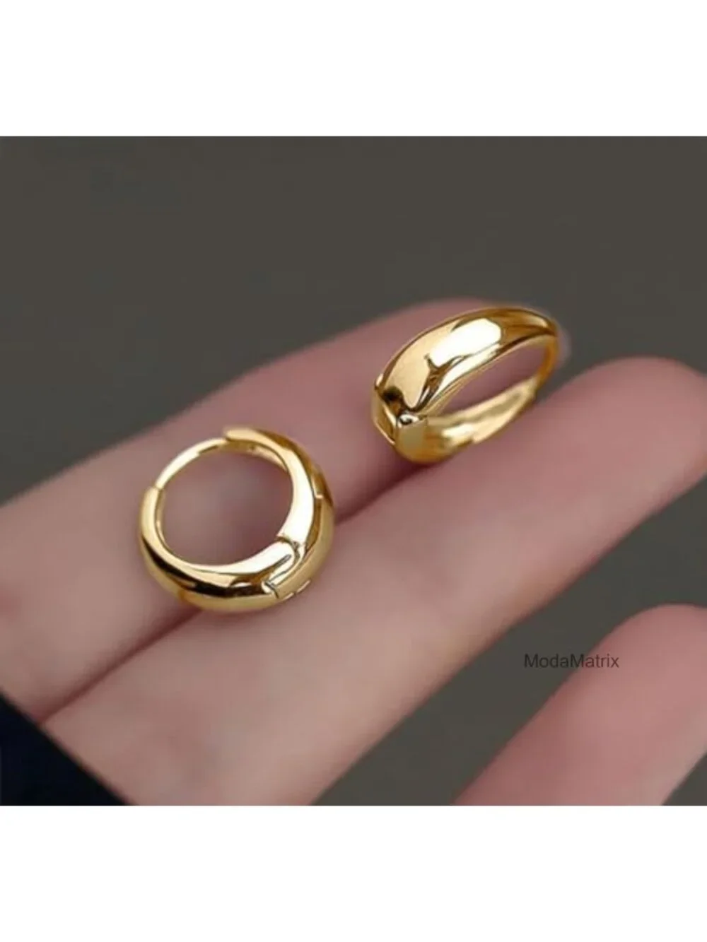 3 Pairs Gold Hoop Earrings Set Huggie Dainty Chunky Earrings Women